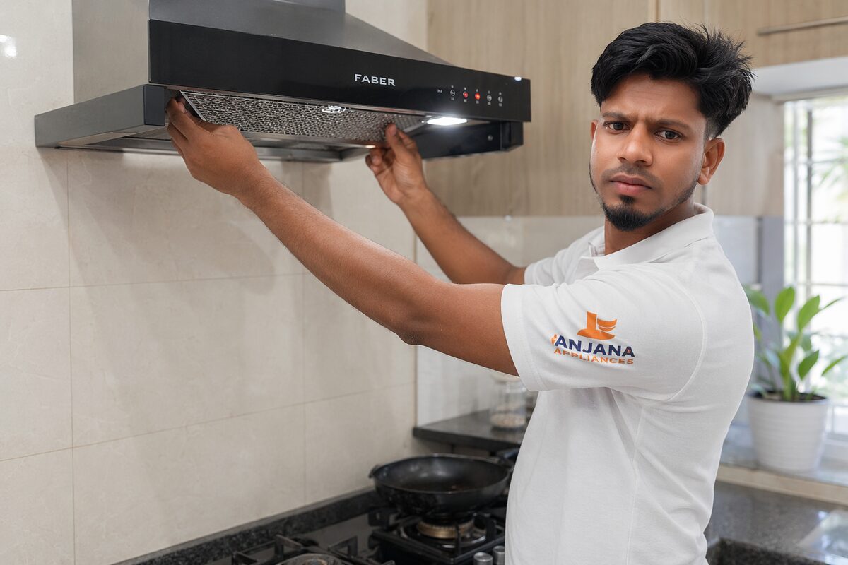Certified chimney service technician in Kolkata